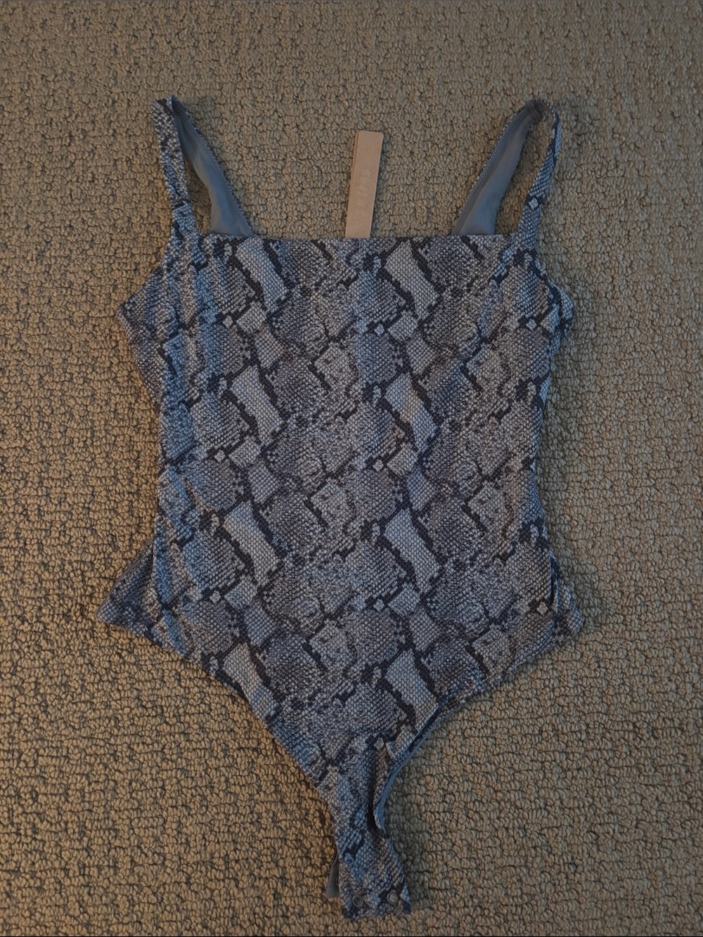 Skims snake print body suit